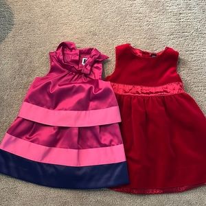 Party Dress 12-18 months Janie & Jack and Gap